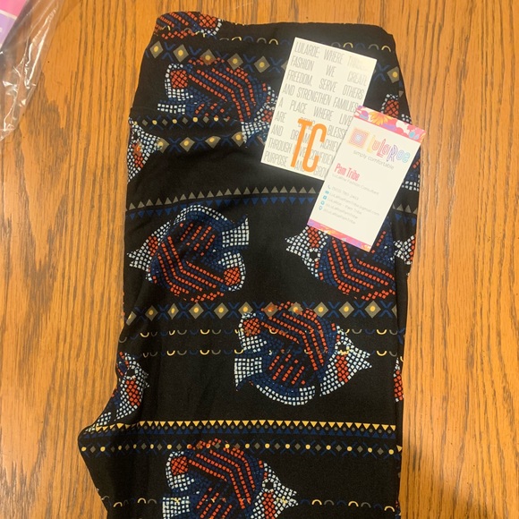 LULAROE Mermaid FISH LEGGINGS (TC) - UNICORN - Picture 2 of 2